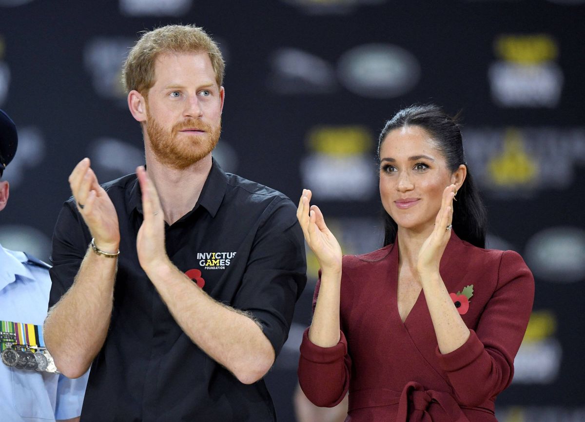 The couple at the Invictus Games in Sydney in 2018