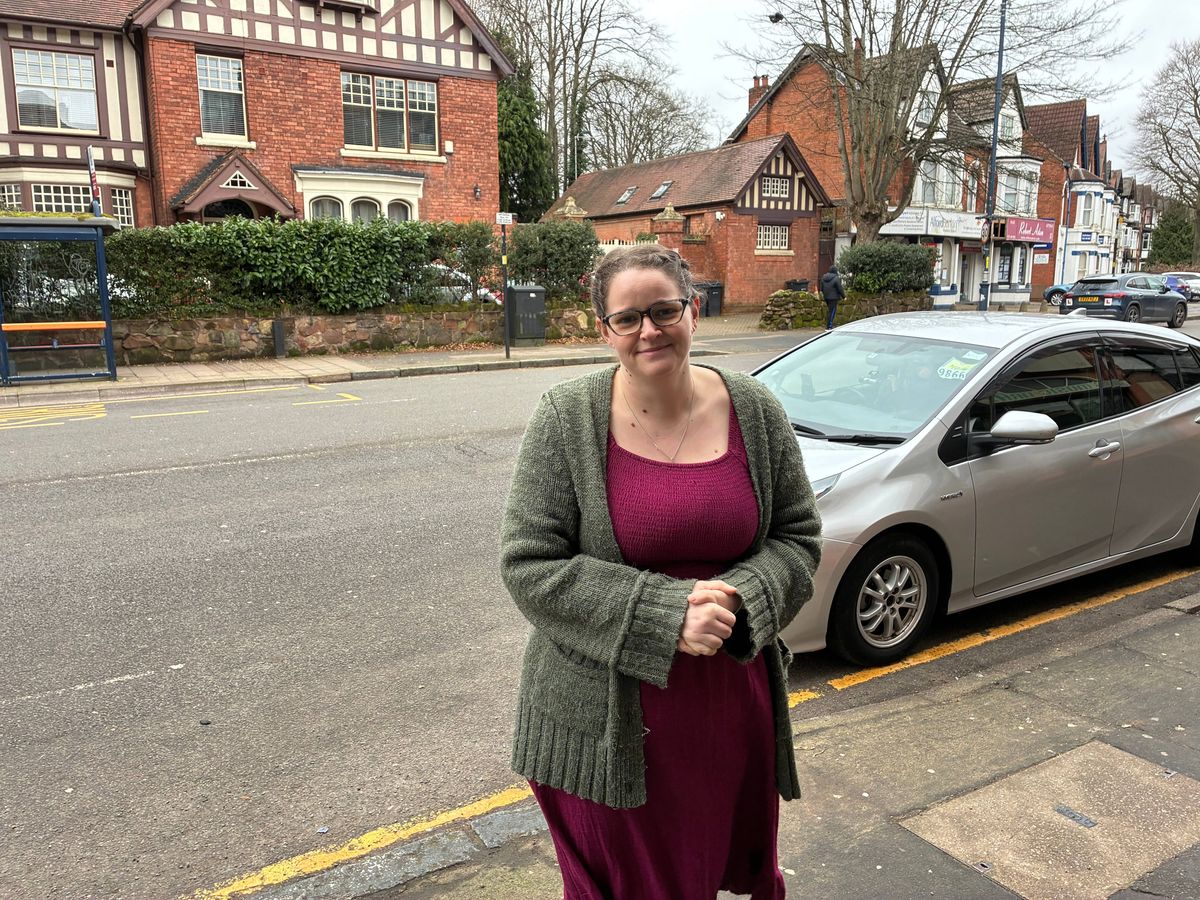 Vicky Fisher in Moseley Village. PIC: Gurdip Thandi LDR