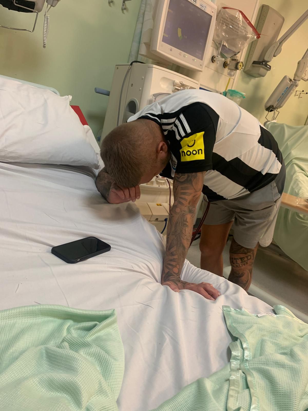 Darren is struggling due to kidney failure