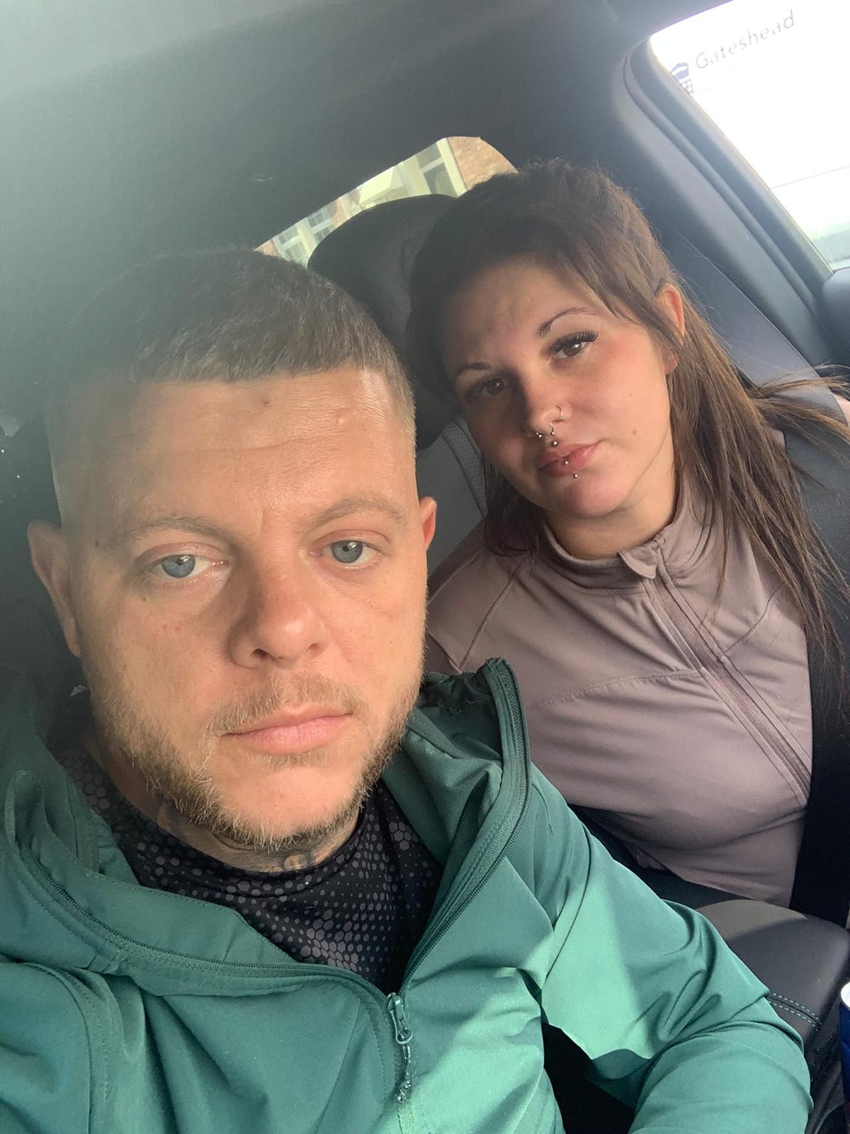 Darren Reay and his partner Lauren Hodgson