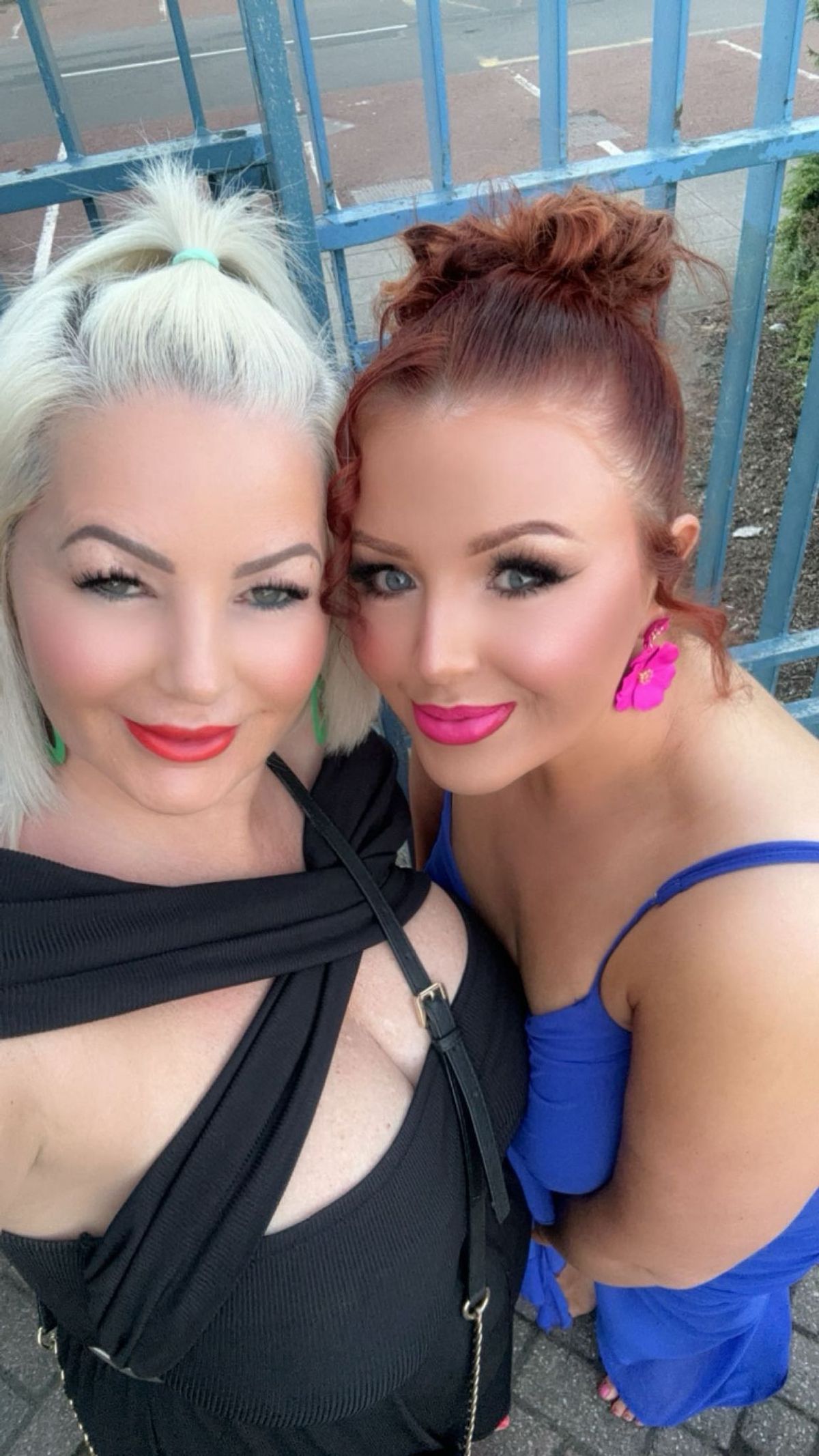 Emma (left) with her daughter Laura (right)