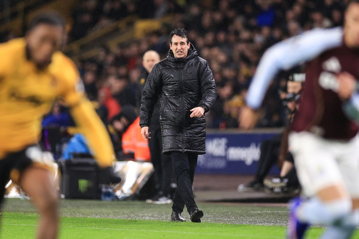 Aston Villa boss Unai Emery