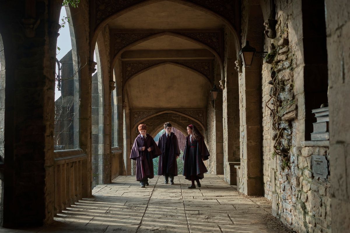Harry Potter filming crews have been seen in Cornwall and Devon