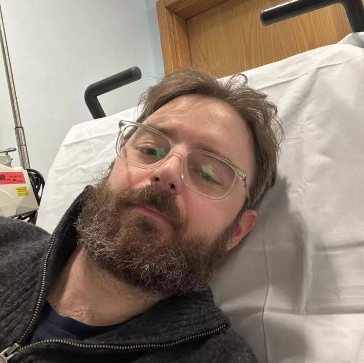 Dale says he was suffering from a burning sensation in his throat, acid rising at night and stomach cramps