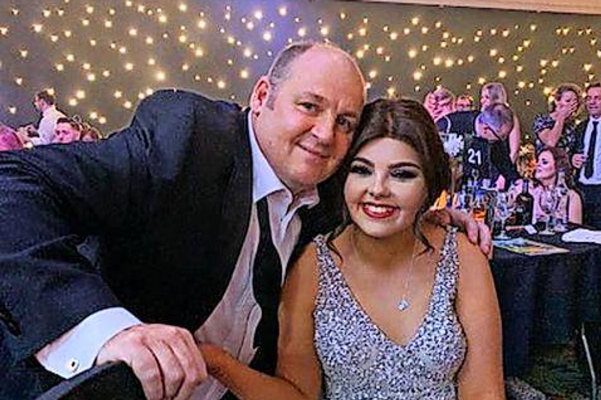 John Cuddihy with daughter Molly