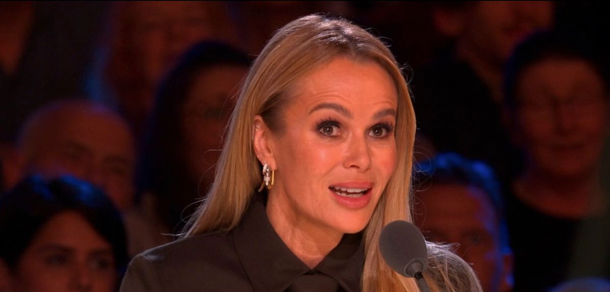 It was an emotional moment for Amanda