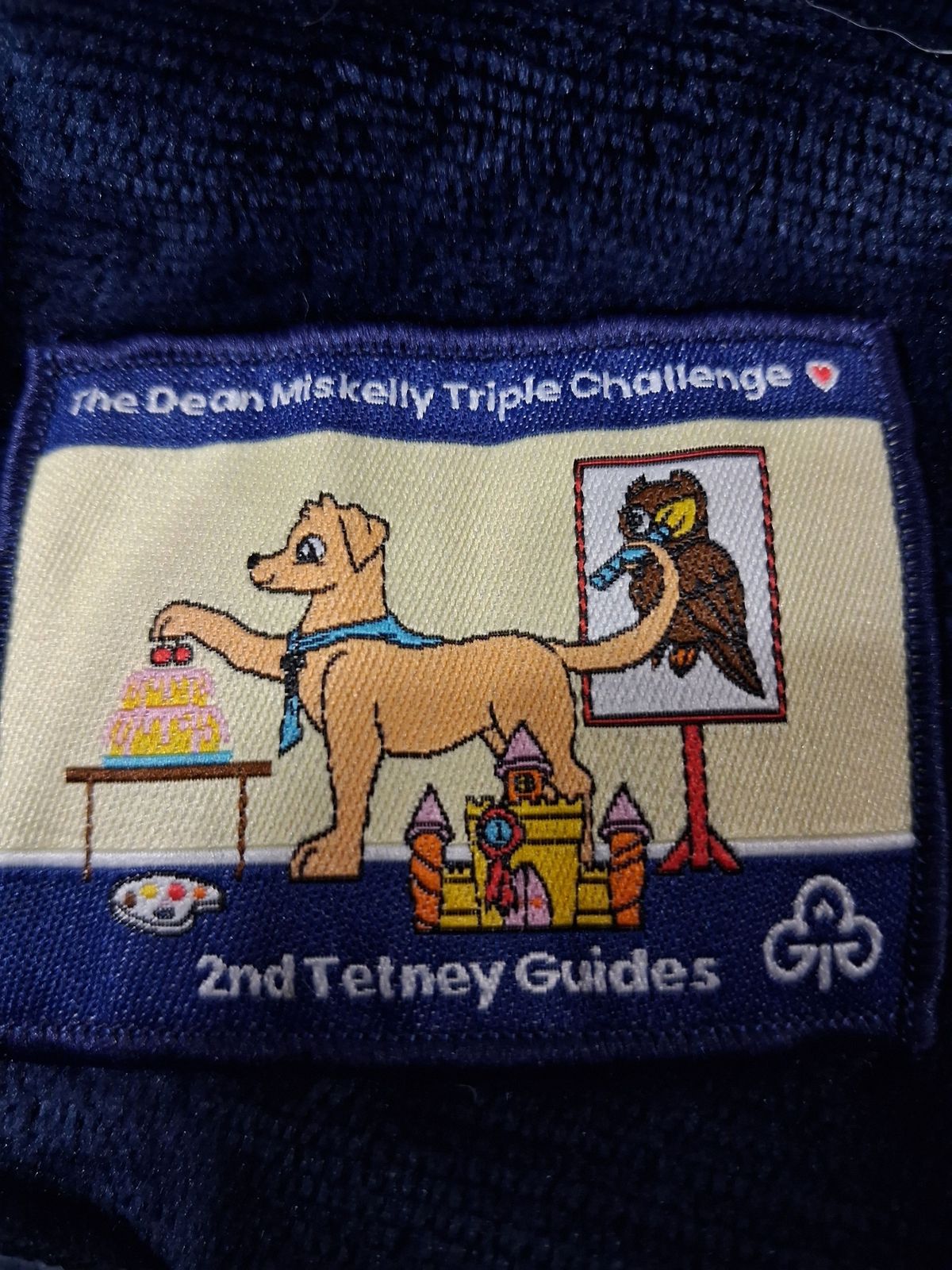 The Dean Miskelly Triple Challenge badge