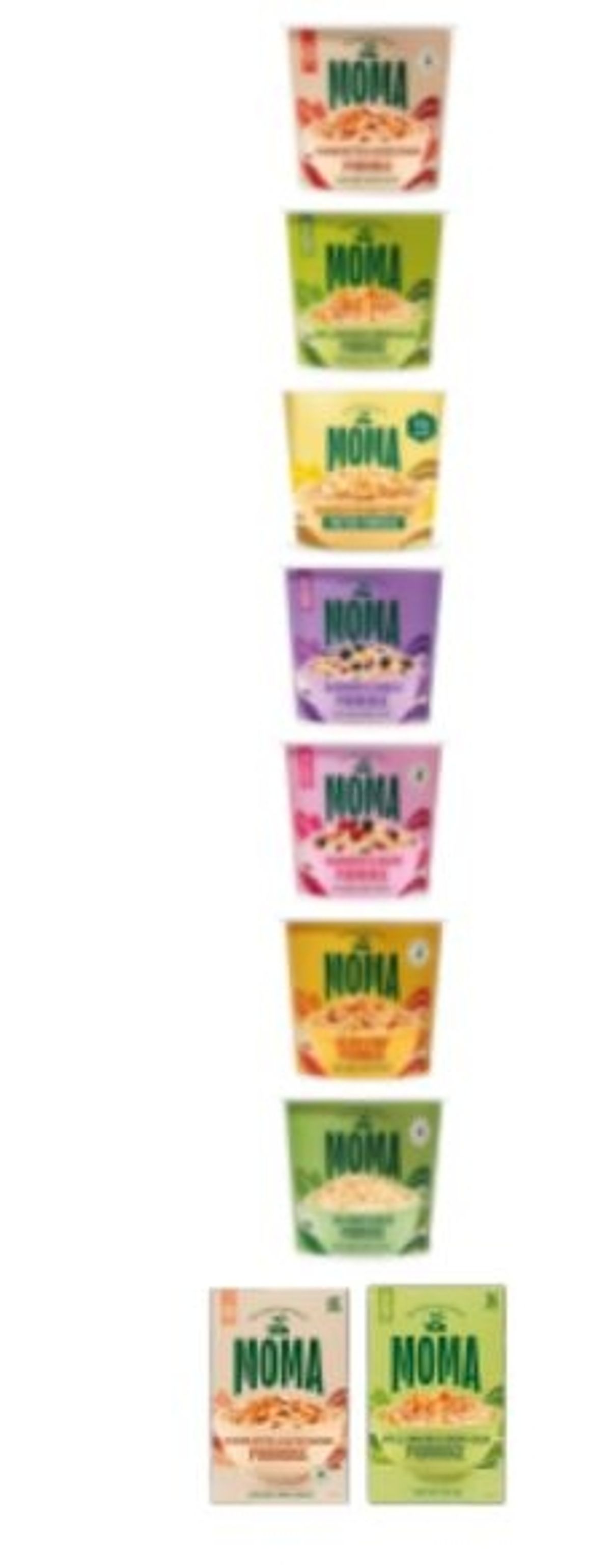MOMA Foods is recalling various porridge pots and sachet products