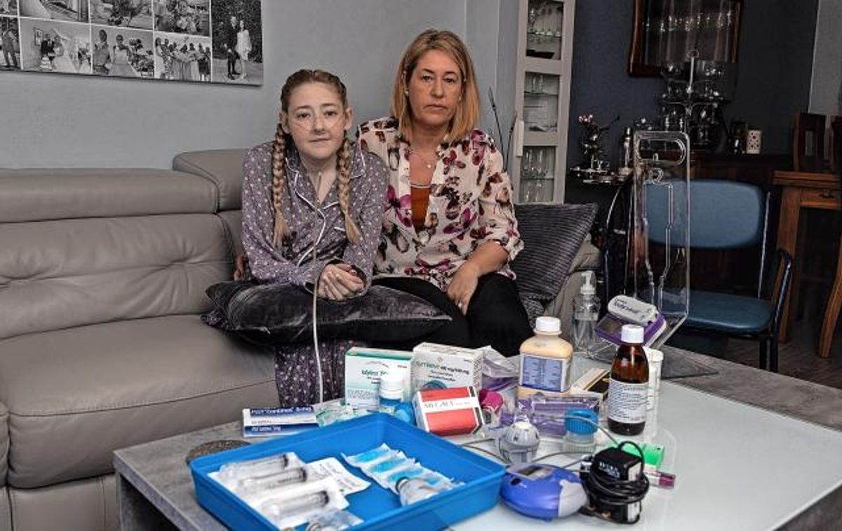 Hailey Mann was diagnosed with Cystic Fibrosis a few days after she was born.