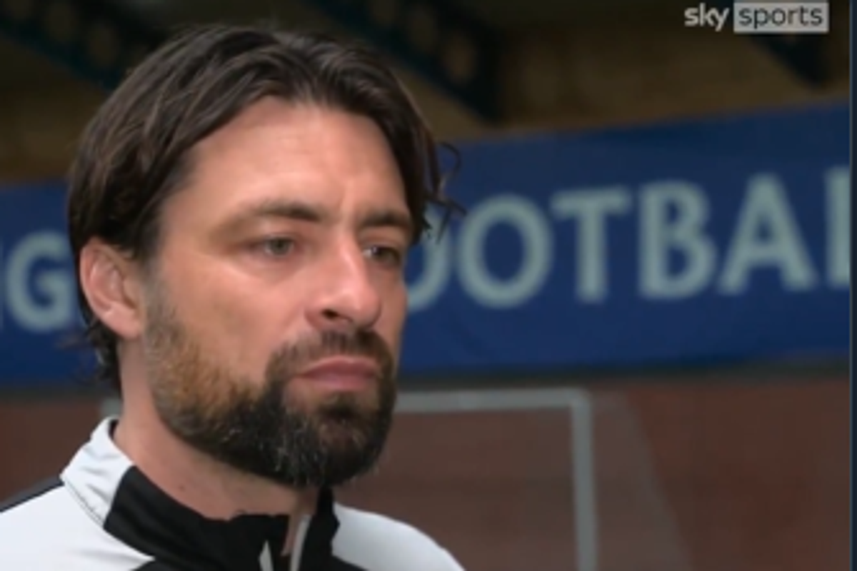 Rangers boss Russell Martin speaks to Sky Sports