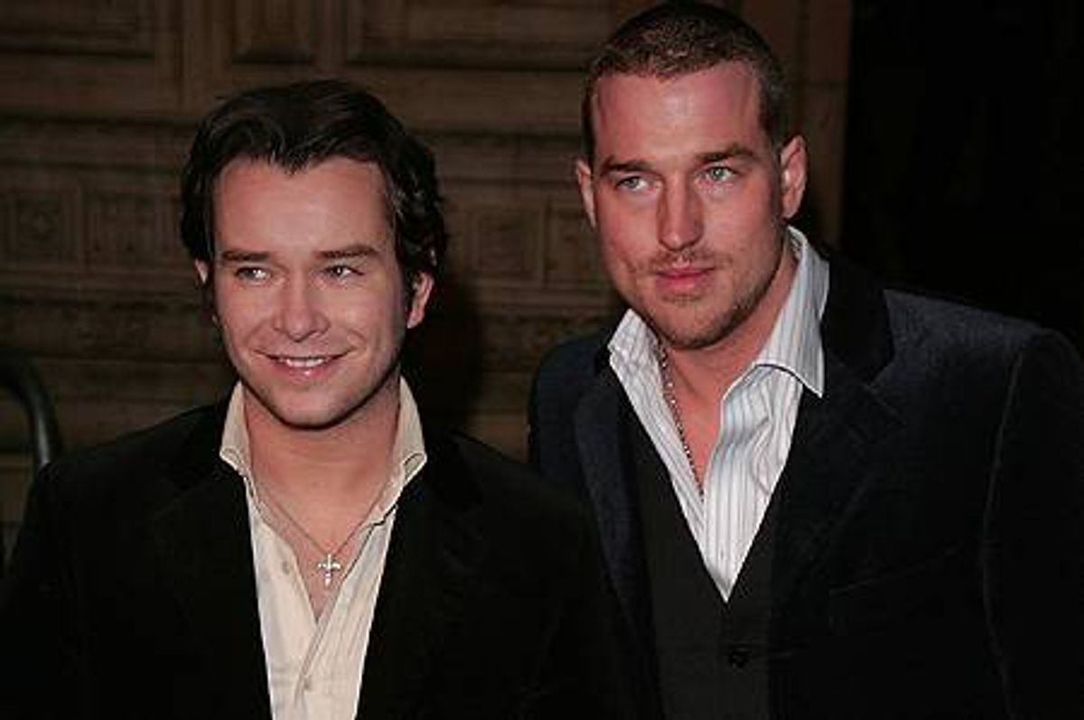 Stephen Gately and Andrew Cowles (Pic:Getty Images)