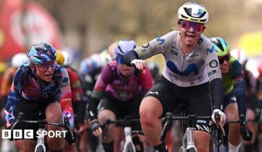 Carys Lloyd  wins the Tour of Brugge