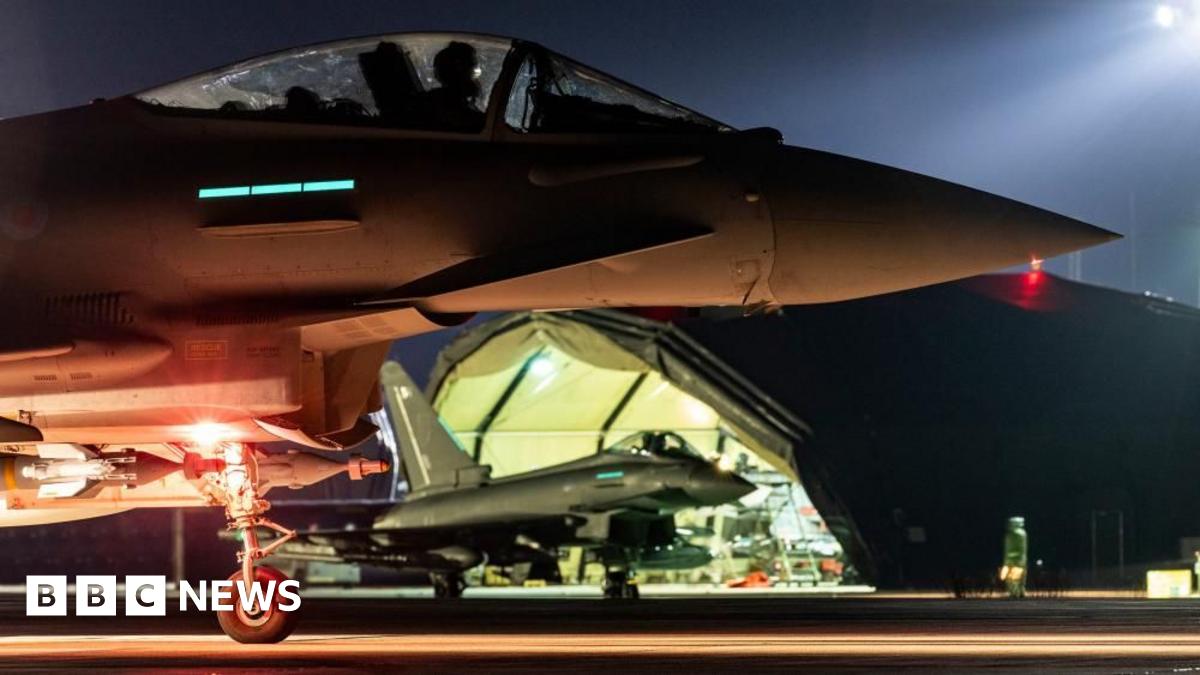 Satellite image showing smoke over  the compound of Iranian Supreme Leader Ali Khamenei