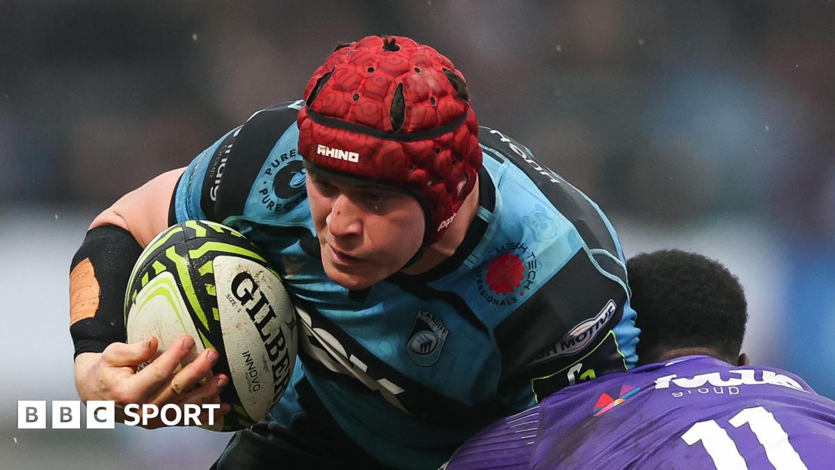 James Botham in action for Cardiff