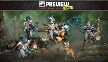 AdeptiCon Preview 2026 – A new Lumineth Realm-lords warband breezes into Warhammer Underworlds