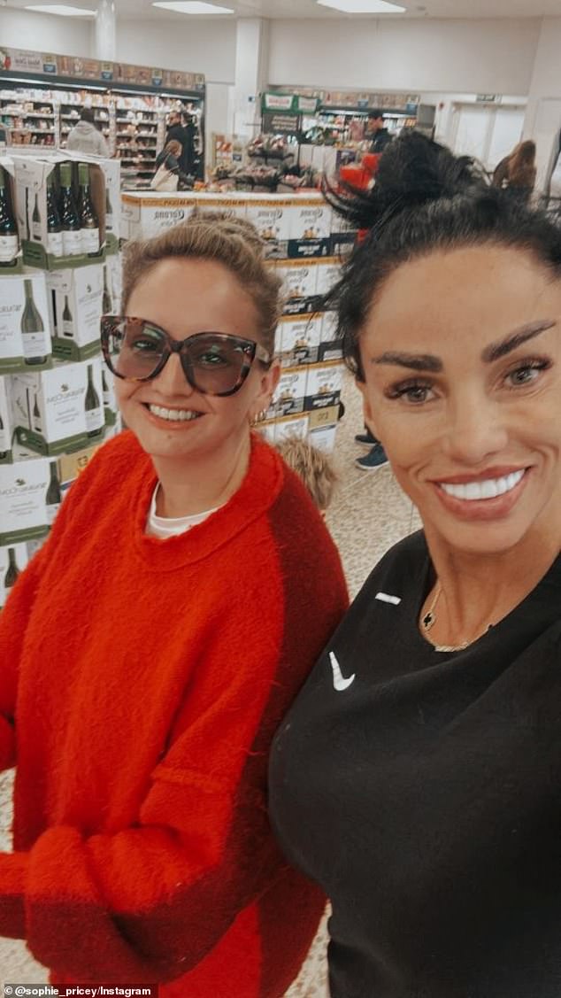 Katie Price has declared her feud with her sister Sophie is over, after her family were left blindsided by her whirlwind marriage to Lee Andrews