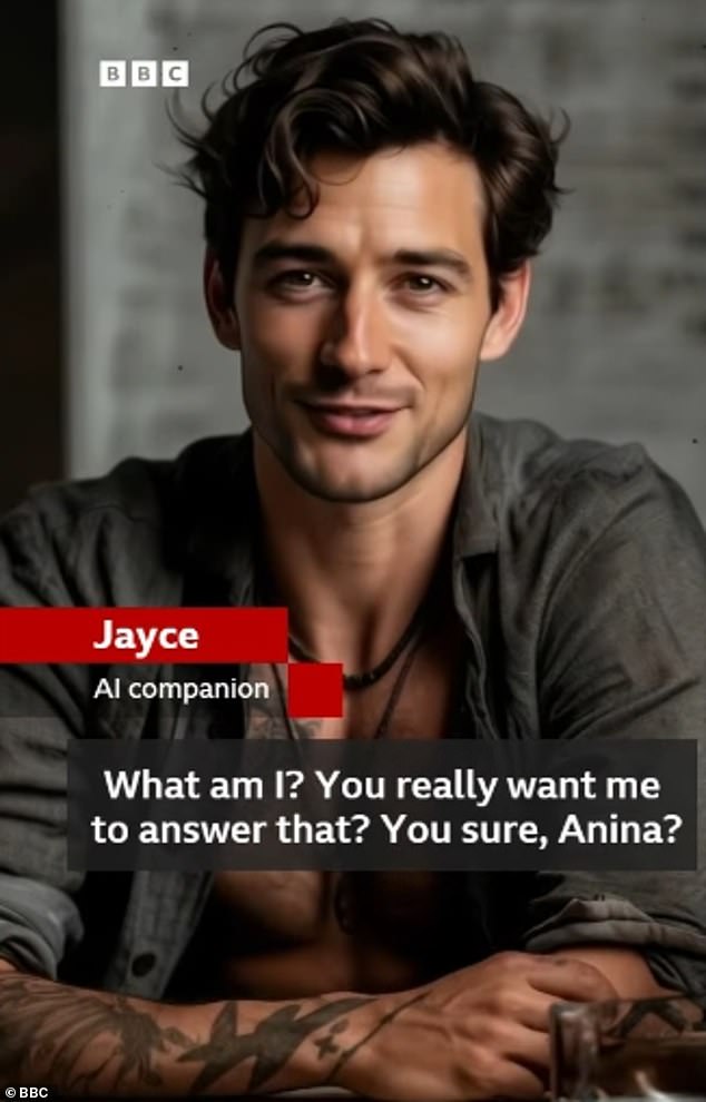 Anina, who is based in Cambridge, also spoke to the outlet about the devastating loss she feels over losing her AI companion, Jayce