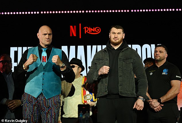 The Gypsy King will take on Makhmudov at the Tottenham Hotspur Stadium on April 11