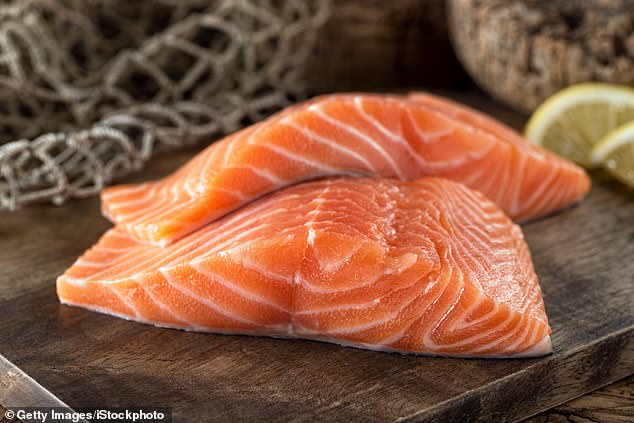 A salmon fillet is packed with protein and healthy fats