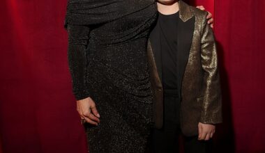 Coronation Street's Katy Cavanagh joined Hamnet star son Jacobi Jupe at the 32nd Annual Actor Awards in Los Angeles on Sunday evening