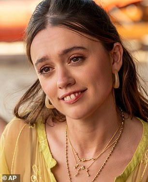 Aimee pictured in the White Lotus