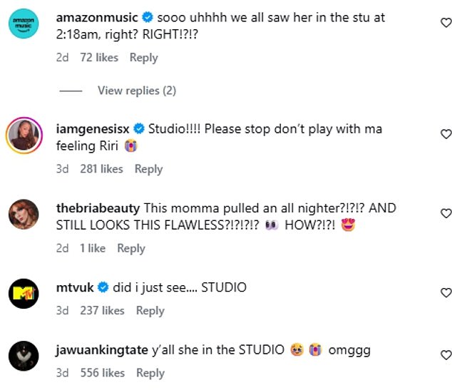 Fans have gone crazy over the news Rihanna has returned to music after she has ventured in other industries and taken some time being a mom over the last 10 years.