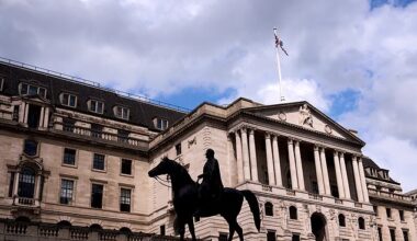 Inflation fears: According to financial markets, there is just a 50% chance of a UK rate cut when the Bank of England announces its next decision on March 19