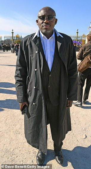 Former editor-in-chief of British Vogue Edward Enninful