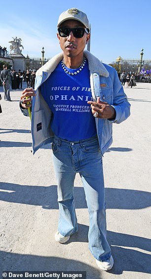 Pharrell was in attendance