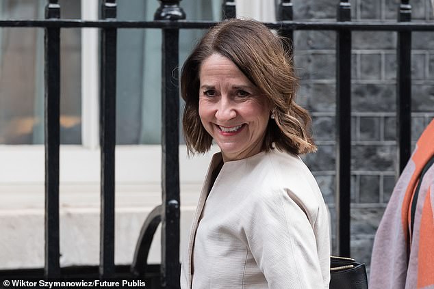 Tech Secretary Liz Kendall  (pictured) said the government would ban nudification tools through amendments to the Crime and Policing Bill, currently at report stage in the Lords
