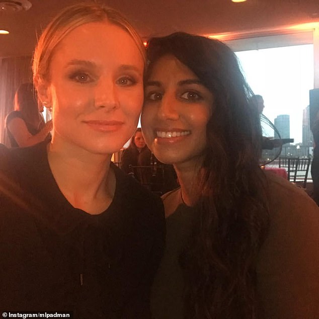 A source told the Daily Mail about Padman's relationship with Bell and Shepard, 'She's made herself invaluable to them and the kids love her'