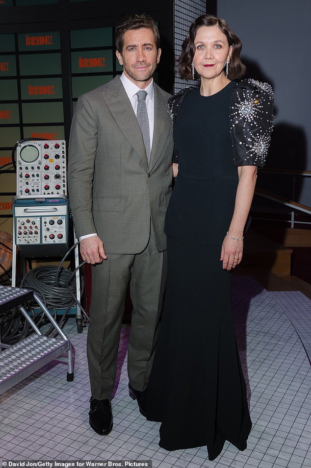The Bride marked the first time the two-time Oscar nominee got to direct her younger brother Jake Gyllenhaal (L), who portrays movie star Ronnie Reed in the revisionist look at James Whale's 1935 sequel Bride of Frankenstein