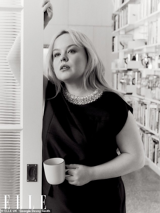 The star added: 'When I was a kid growing up, I never thought about that. I didn't look at actors and think about their bodies. So, I actually don't care'