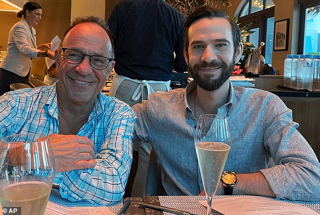 On behalf of his son's estate, Gavalas' father Joel Gavalas, seen left, claimed in the documents that 'this was not a malfunction,' but the design of the bot to 'never break character'