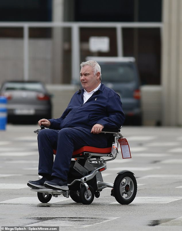 Eamonn Holmes has emotionally opened up on his health battle as he revealed he can't lift himself up without the help of his careers (pictured in 2024)