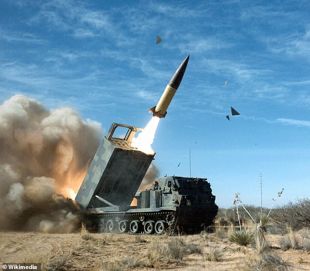 Now the war between the United States, Israel , and Iran is offering the first real glimpse of what the next generation of warfare looks like (Pictured: Army Tactical Missile System being launched by an M270)