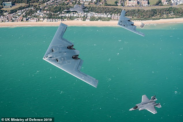 American B-2 bombers and F-35 stealth fighters have been used in strikes against Iranian targets