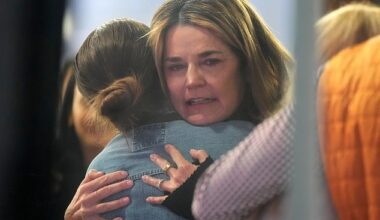 A tearful Savannah Guthrie was embrace by colleagues at the TODAY show studio in New York on Thursday. The behind-the-scenes truth is less kind