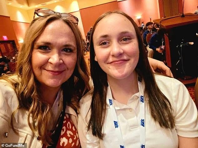 The mother and daughter were located near a highway intersection outside the town of Fairview late on Thursday night