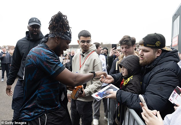 KSI was announced as a co-owner of the club earlier this month, causing a surge in support