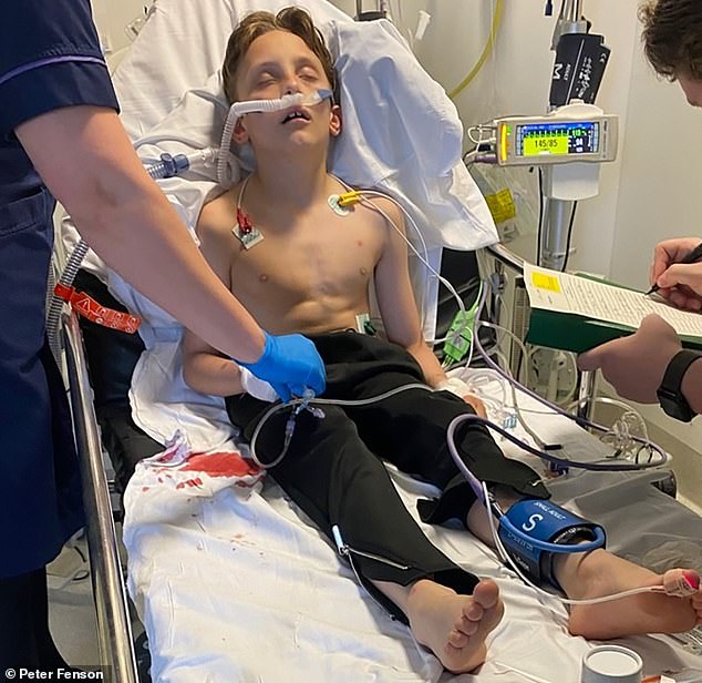 Freddie described one incident where a friend passed out in school assembly. He was feeling dizzy and fell over before being rushed to hospital