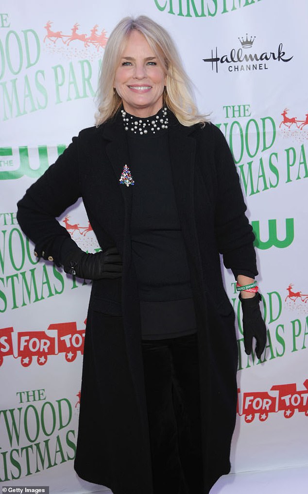 Actress Jennifer Runyon, best known for her roles in Ghostbusters and Charles in Charge, has died at the age of 65, her family has announced; (pictured 2019)