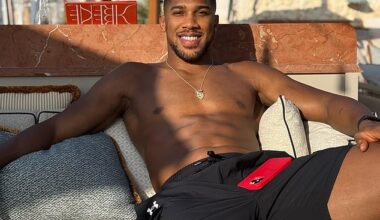 Anthony Joshua is moving to Dubai - as revealed in the small print of his paperwork