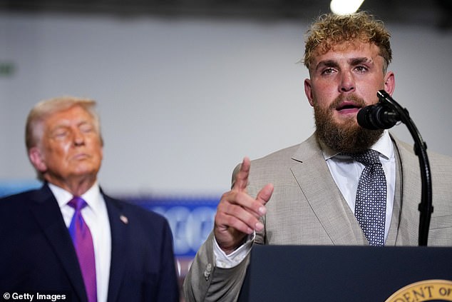 Trump had brought Paul onstage during a rally on Wednesday in Kentucky