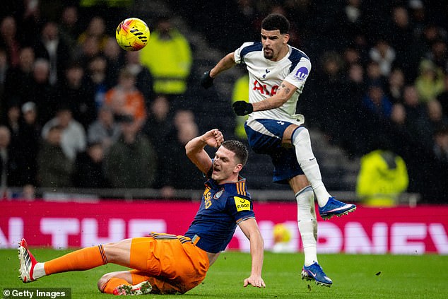 Tottenham's Dominic Solanke has also emerged as a potential striker target for Newcastle this summer