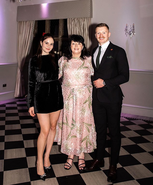 Beth was accused of 'betraying' her family when she pledged her allegiance to Adam after he fell out with their mother, Caroline (Holly Ramsay pictured with Caroline and Adam)