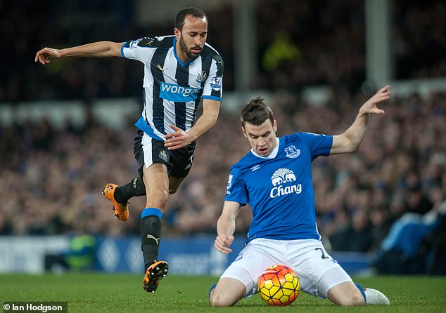 Andros Townsend (left) is one of 11 players to have scored for both Newcastle and Everton in the Premier League - did you remember him in last week's Toon Teaser?