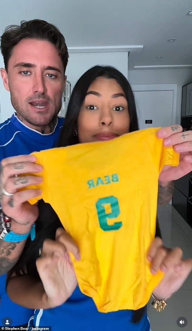 The convicted sex offender, 36, made the announcement on Thursday as he and his partner Miami shared a video to Instagram