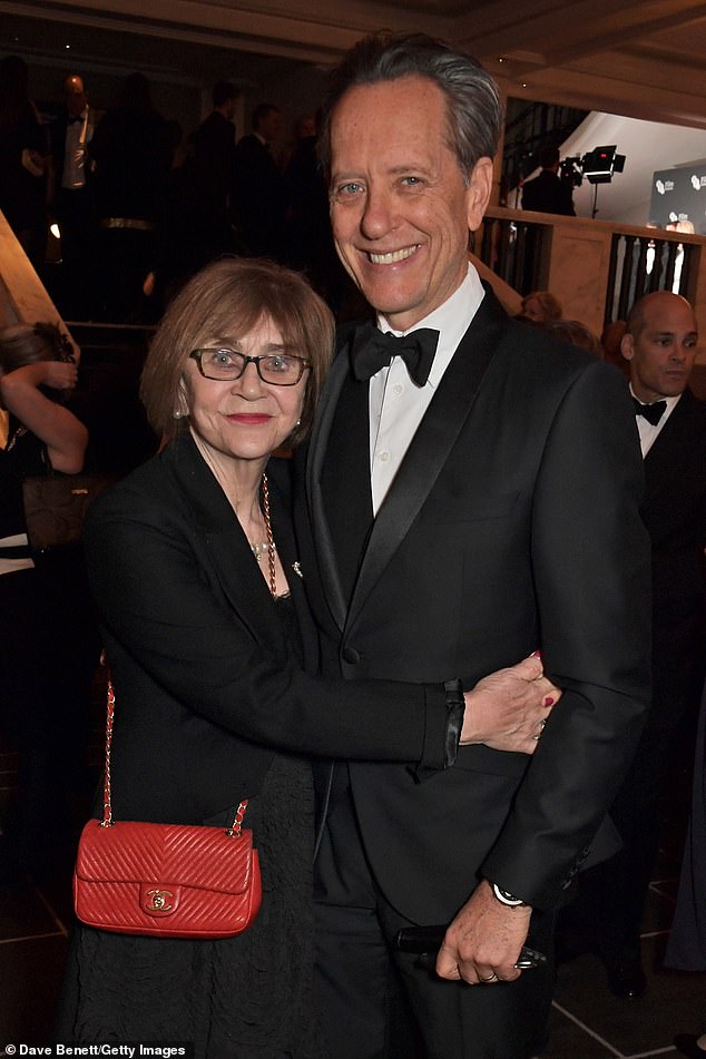 The actor, 68, opened up about family life and the protect of finding love again four years on from beloved wife Joan Washington's tragic death from cancer  (pictured together 2019)