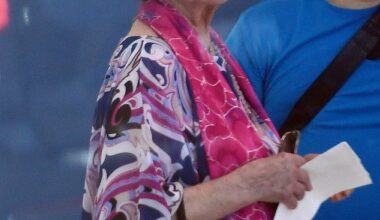 One of Old Hollywood's most enduring beauties proved she's still a stunner as she stepped out looking absolutely fabulous at 88 on Wednesday